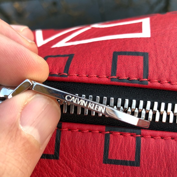 Unisex RARE Raf Simons x 205W39NYC CK Lthr Duffle - Picture 5 of 16